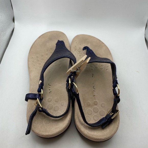 Vionic Kirra blue metallic women’s sandals size 7 - Picture 10 of 10